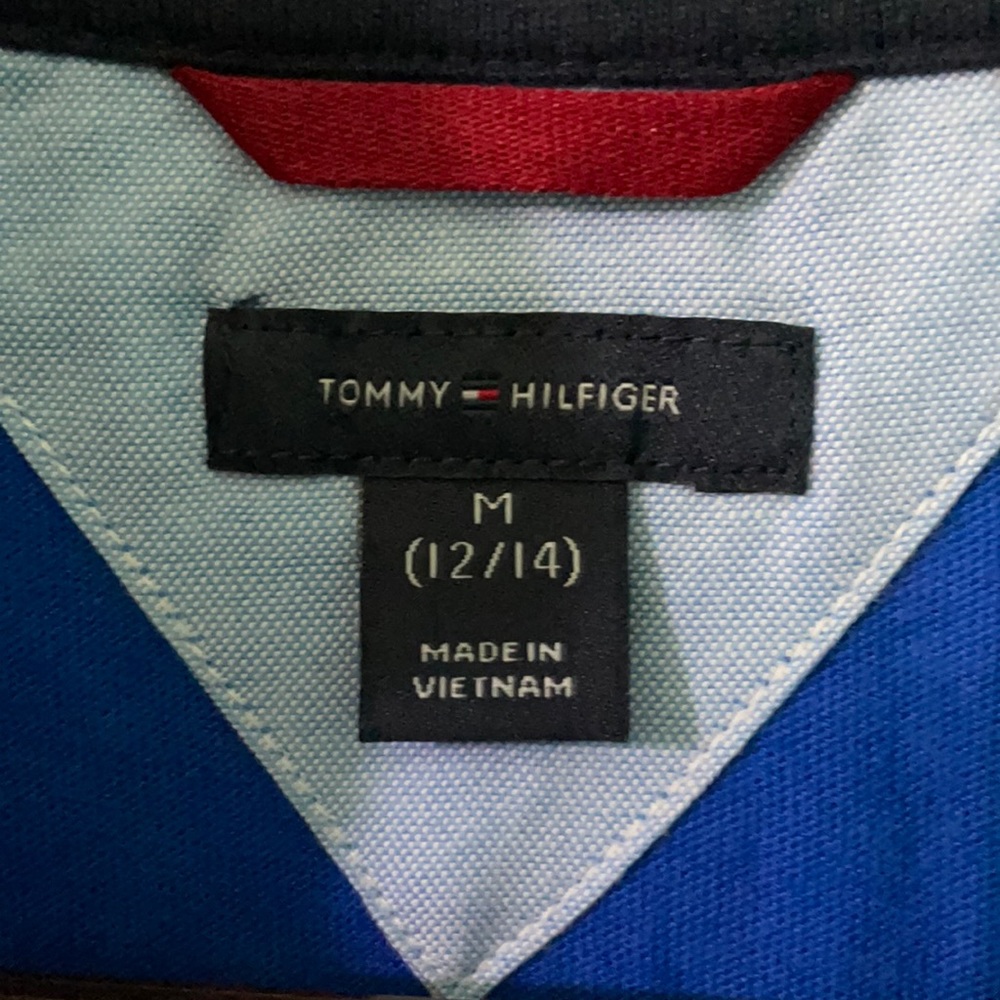 Boys Tommy Hilfiger quarter zip sweatshirt - Picture 4 of 6